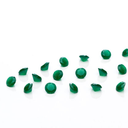 Zirconia Redonda 5mm Emerald Opal