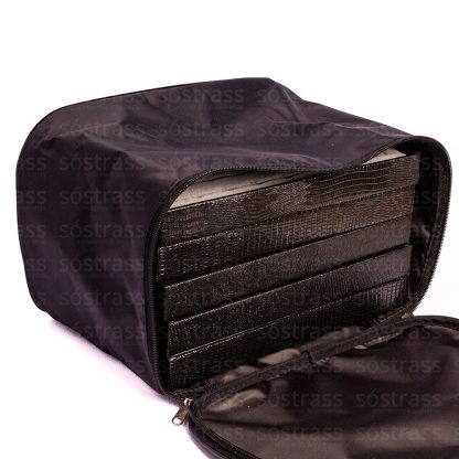 Bolsa de 5 Bandejas Pequenas Preto