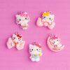 Pingente Hello Kitty Resina Modelos Sortidos - 100 Peças