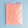 Bola Acrílica Dupla 8mm Furo Passante Laranja Claro. 500g - 2.040 Peças - Imagem 3