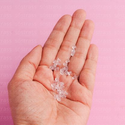 Tarraxa De Silicone 4mm Transparente. 10.000 Peças - Imagem 2