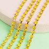 Corrente de Strass SS17 Amarelo Bruto - 5 Metros