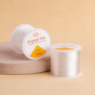 Fio de Silicone 0.5mm Transparente